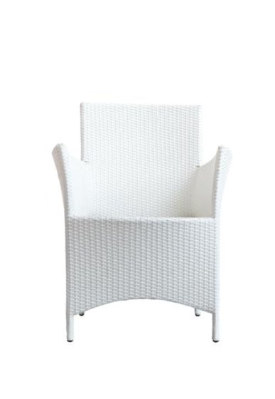 White Wicker Chair