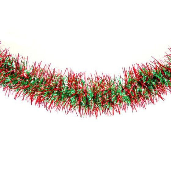 Red and Green Tinsel
