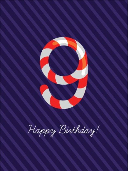 Happy 9th Birthday