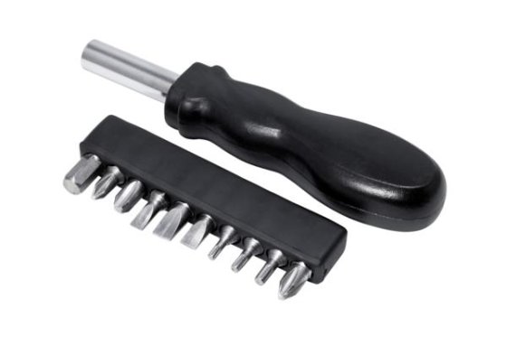 Screwdriver with Changeable Heads