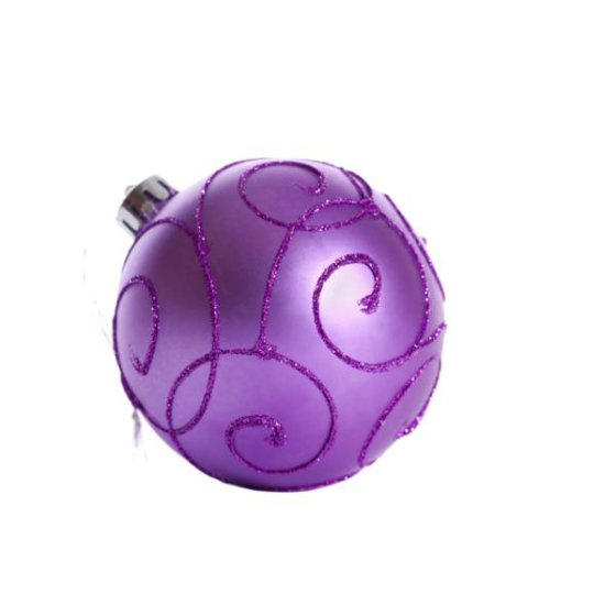 Purple Pattern Baubel