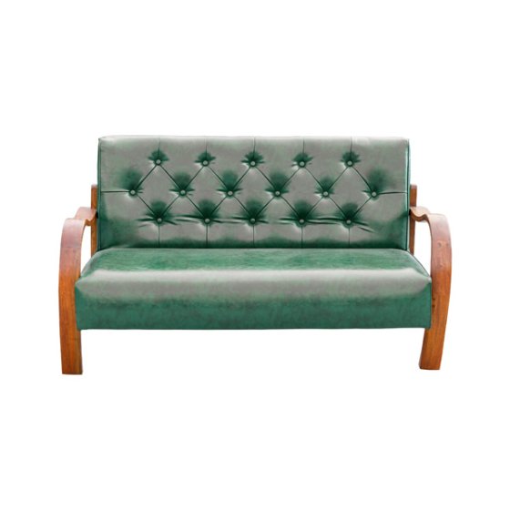 Faux Leather Sofa Bed