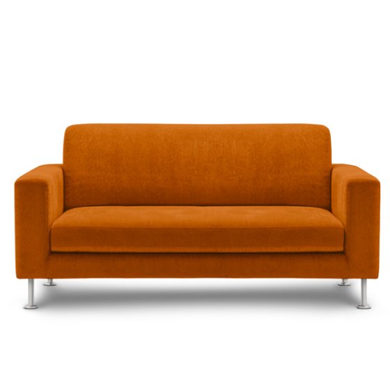 Contemporary Orange Sofa